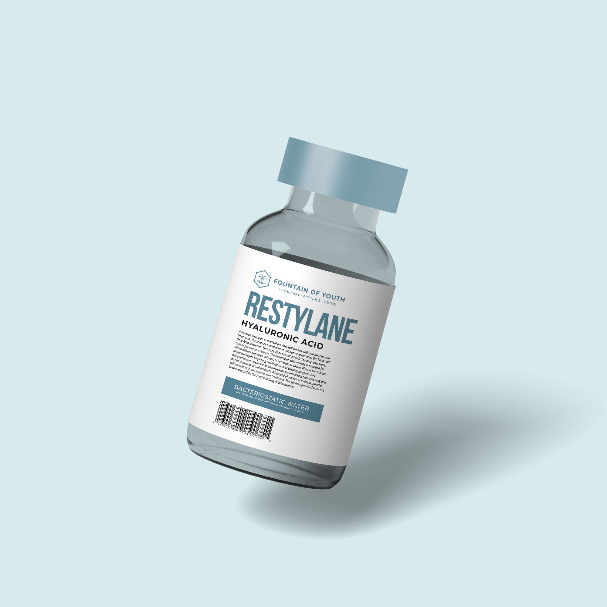 Restylane dermal filler product at Fountain of Youth