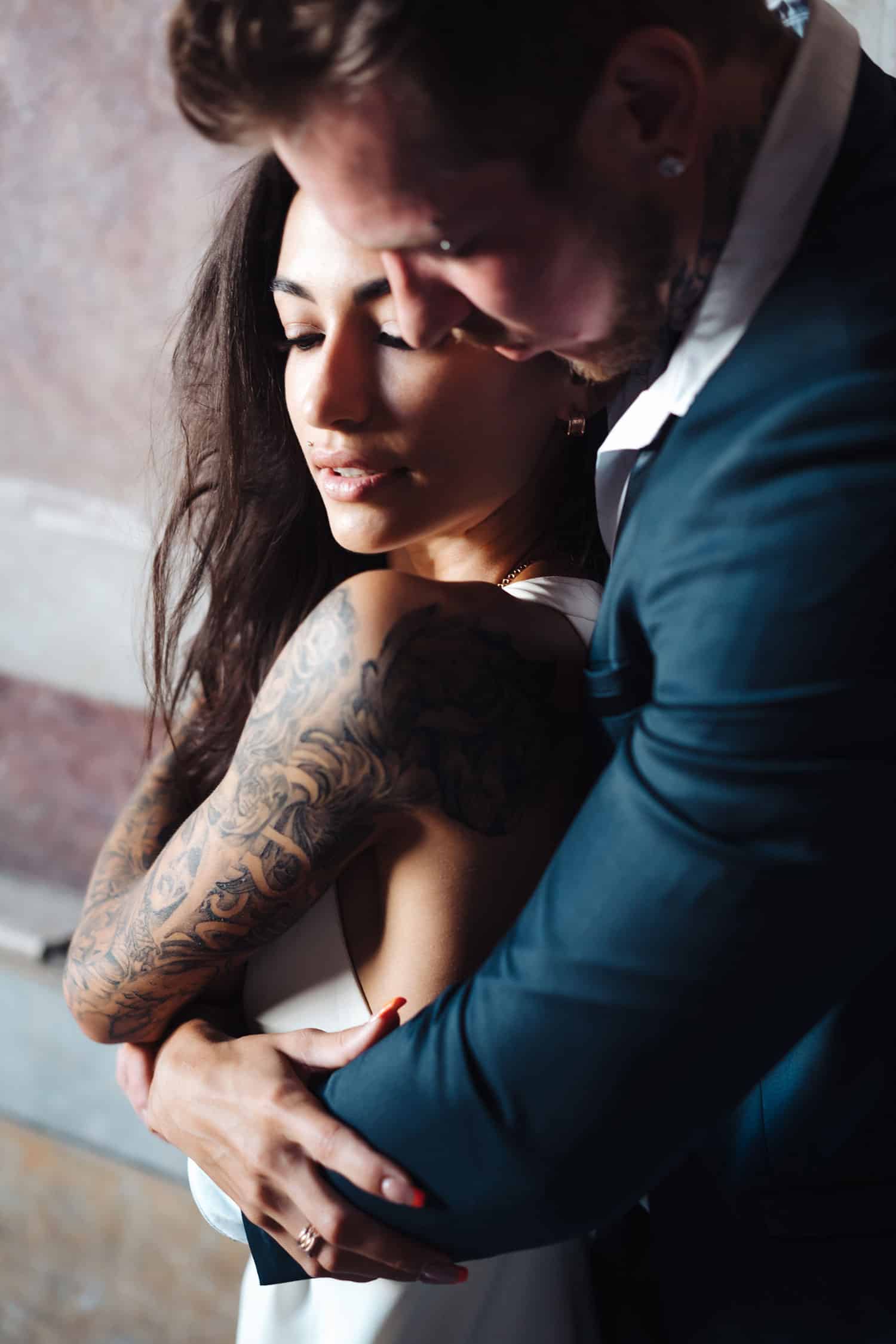 Couple sharing a quiet moment