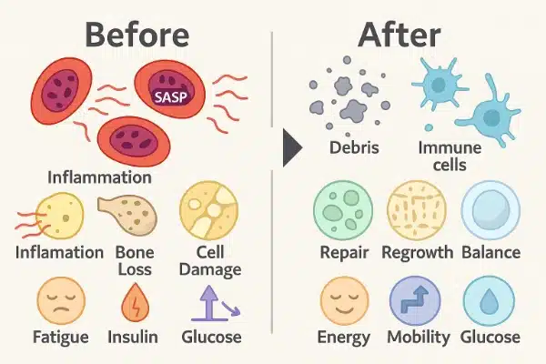 Senolytics vs. Traditional Osteoporosis Therapies