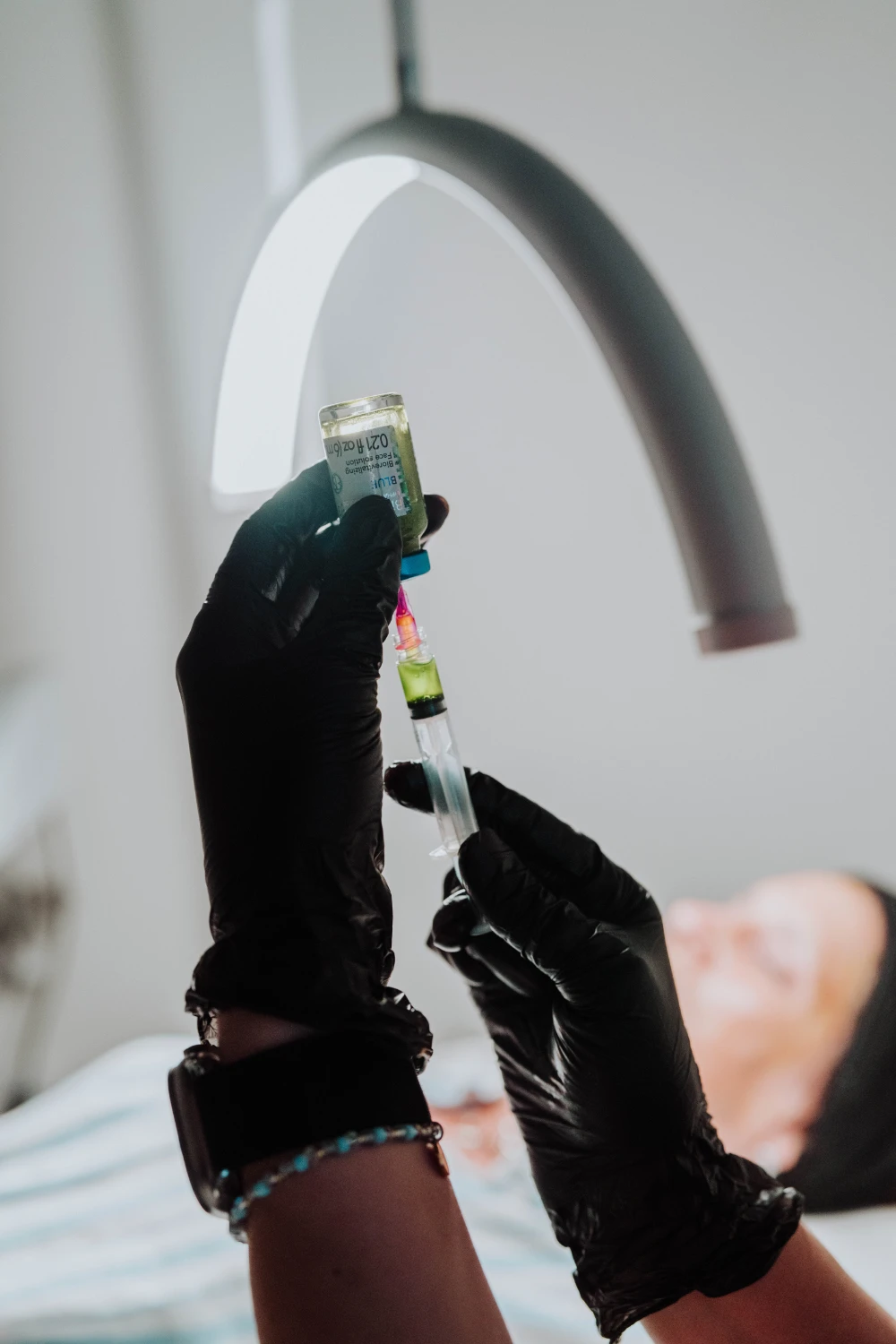 BioRePeel treatment setup