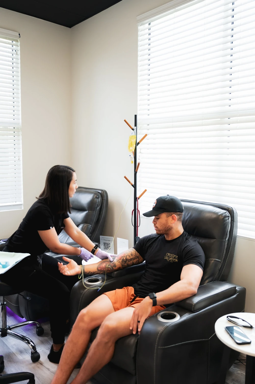 IV therapy comfort image