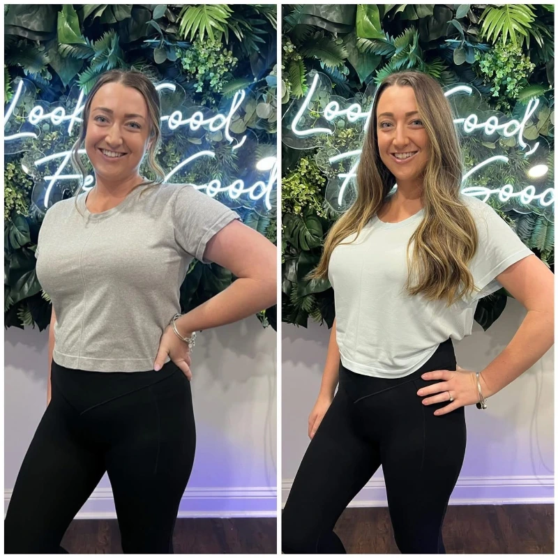 Medical weight management progress comparison 4