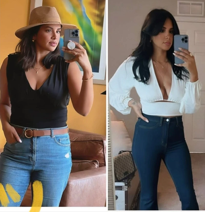 Medical weight management progress comparison 6